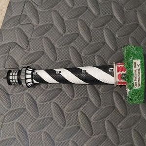 Cape Hatteras lighthouse figure.